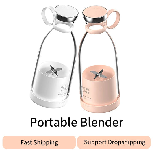 Portable Blender Mini Mixer, Fresh Fruit and Juice Blender, Smoothie Maker Blender Cup Bottle