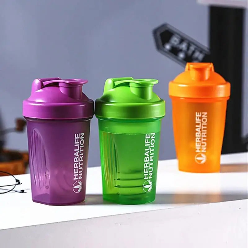 400Ml Leak-Proof Protein Powder Shaker Bottle