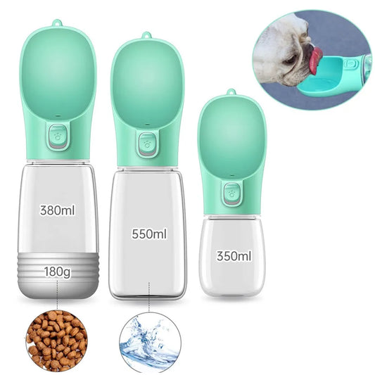 Portable Dog Water and Food Dispenser