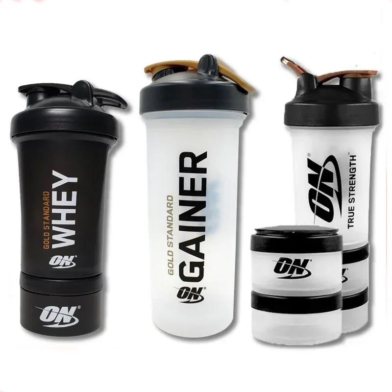 Protein Powder Bottle Shaker Cup with Blender Ball and Cup Kit ON Fitness Cup (High Capacity)