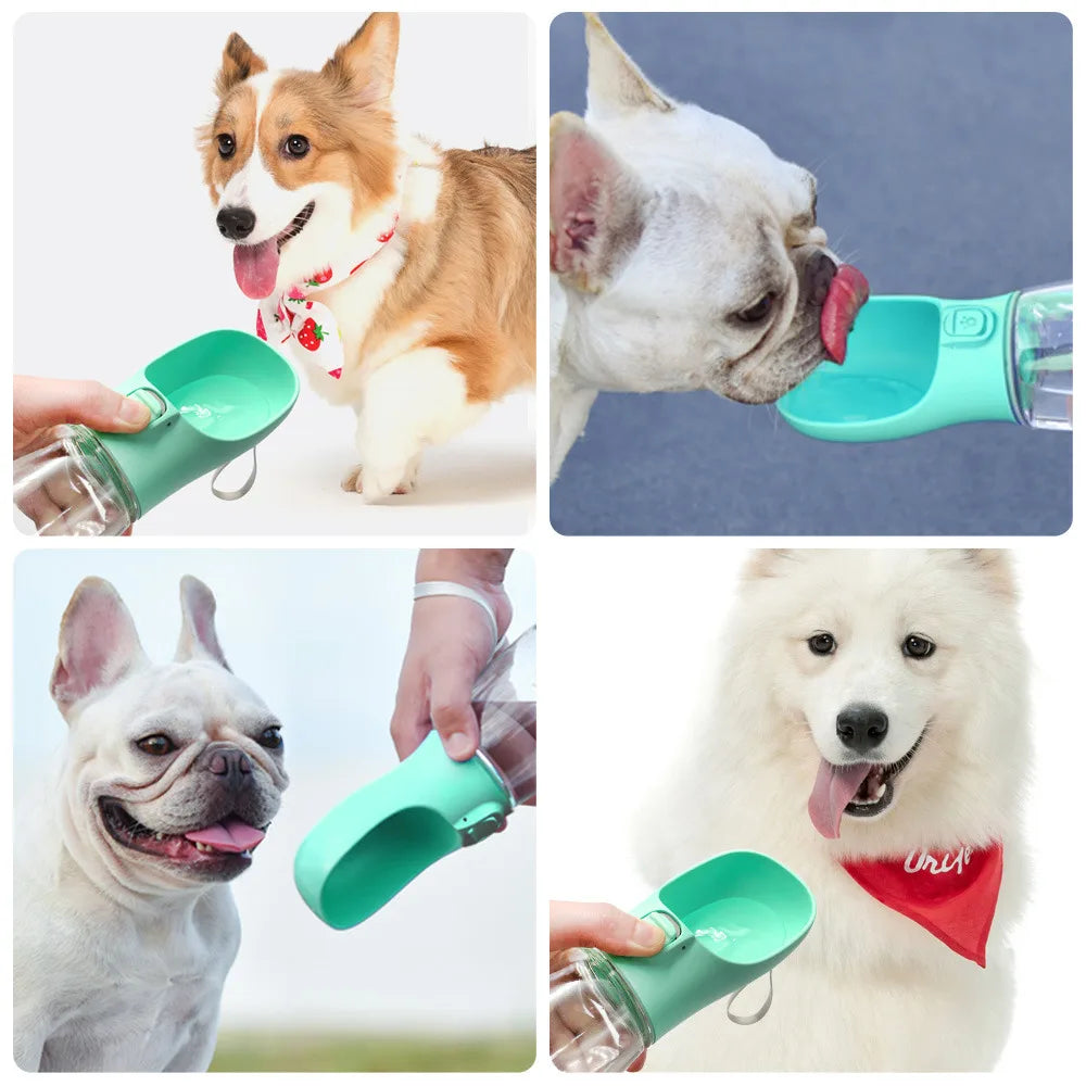 Portable Dog Water and Food Dispenser